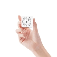 16A Tuya WiFi Smart Mini Saklar Listrik 2-Arah DIY Modul Pemutus Sirkuit Timer PC/Plastik Mendukung Alexa Google Home