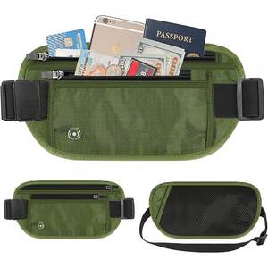 Riñonera de Muestra Gratuita con Cierre de Doble Vía, Riñonera de Nailon para Mujer, Riñoneras Impermeables - Product Image 5