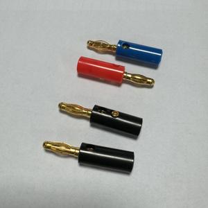 Chuối cắm adapter 4mm đồng thau 10A 250V đánh giá 2P mô hình 232 vạn năng DC cung cấp điện Oscilloscope thăm dò âm thanh video - Product Image 6