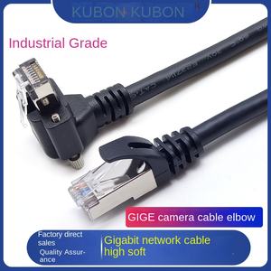 Chaîne de traînée de réseau de caméra industrielle CCD très flexible Coude à angle droit de <span class=keywords><strong>90</strong></span> degrés Type L Six câbles de communication blindés - Product Image 3