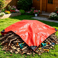 Bâche en tissu tissé HDPE en promotion, bâche en plastique PE