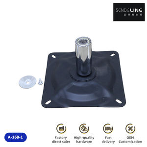 <span class=keywords><strong>Plateau</strong></span> <span class=keywords><strong>pivotant</strong></span> moderne à <span class=keywords><strong>360</strong></span> degrés de 3mm d'épaisseur pour accessoires de tabouret de bar de <span class=keywords><strong>bureau</strong></span> et de salon - Product Image 2