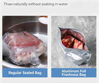 Sac de conservation alimentaire en aluminium scellé, compact, pour congélation domestique et réfrigérateur – Meilleures ventes