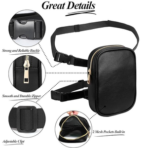 Sacs <span class=keywords><strong>de</strong></span> <span class=keywords><strong>jambe</strong></span> et <span class=keywords><strong>de</strong></span> taille en <span class=keywords><strong>cuir</strong></span> PU imperméable, portables et durables avec fermeture éclair pour femmes, activités <span class=keywords><strong>de</strong></span> plein air, <span class=keywords><strong>moto</strong></span>, sport cool - Product Image 5