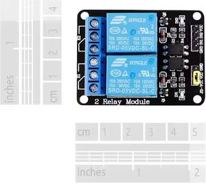 Modul Relay 2 Saluran DC 5V 12V Berkualitas Tinggi dengan Optocoupler Papan Ekspansi Pemicu Tingkat Rendah - Product Image 3