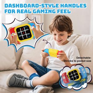 Ept 2-in-1 Nâng Cấp Tic Tac Toe trò chơi điện tử cầm tay Trò chơi giao diện điều khiển kỹ thuật số Tic Tac Toe trò chơi điện tử - Product Image 3