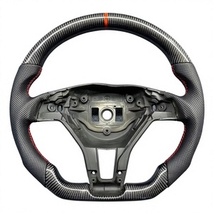 Volante Personalizado de Fibra de Carbono Real para Mercedes-Benz Clase E W213 S213 2017 2018 2019 2020 2021 <span class=keywords><strong>2022</strong></span> 2023 E300 E350 - Product Image 2
