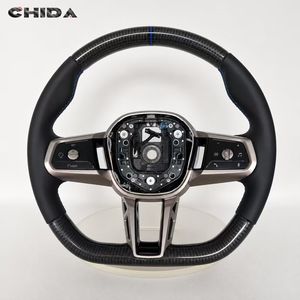 พวงมาลัยคาร์บอนไฟเบอร์สำหรับ <span class=keywords><strong>BMW</strong></span> ซีรีส์ 5 ใหม่ G60 G70 M5 G90 I5 <span class=keywords><strong>M60</strong></span> <span class=keywords><strong>I7</strong></span> X2 M35i X3 G45 G48 G18 X5 X6m Sport ปี 2025 2026 - Product Image 6