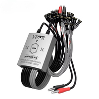 Cable de Alimentación para Arranque de Teléfono LUOWEI LW-325 para iPhone 6-17 Pro Max y Más de 400 Modelos Android, Herramienta de Reparación de Placa Base, Cable de Prueba