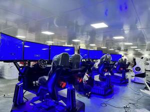 VR-Simulator Flugcockpit für den Innenbereich zum Populärwissenschaftlichen Lernen für Einkaufszentren, Shopping-Malls und Abenteuerparks aus Fiberglas und Metall - Product Image 5