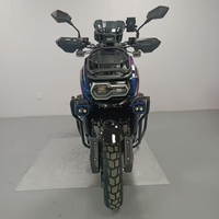 Scooter à essence certifié 150cc noir sans balais avec système EFI, moteur refroidi par air, haut-parleur MP3, frein à disque, vitesse maximale 95 km/h