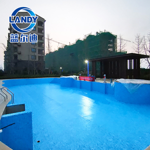 Revêtement de <span class=keywords><strong>piscine</strong></span> renforcé en PVC Landy conforme aux normes nationales et européennes pour utilisation par les adultes dans les piscines - Product Image 5