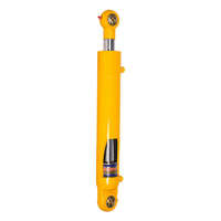 Cylindre hydraulique haute performance pour remorque benne basculante, cylindre télescopique multi-étages robuste sur mesure