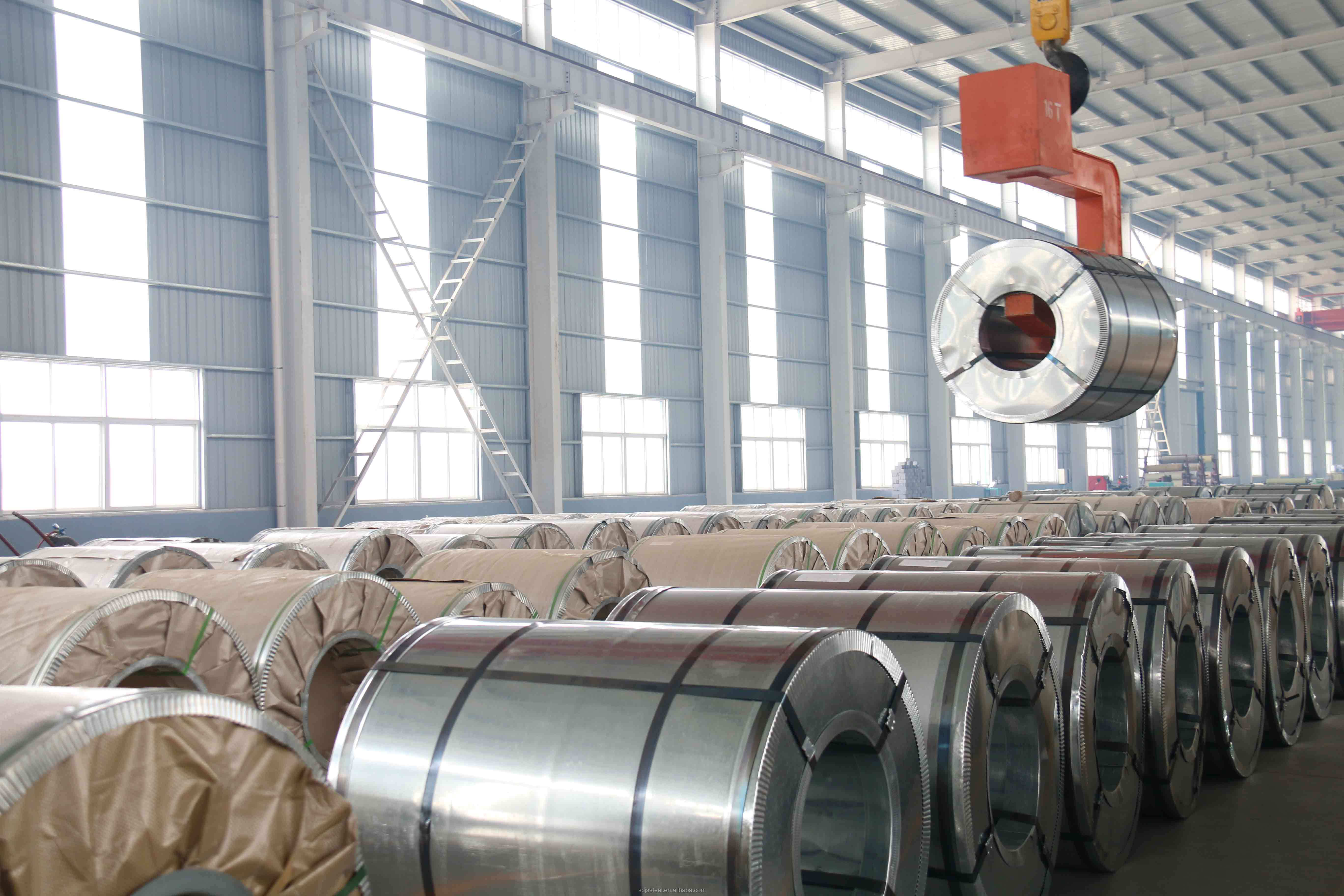 Zinc Coated Galvanized Steel Coil S280GD S350GD S550GD 30gsm - 275gsm
