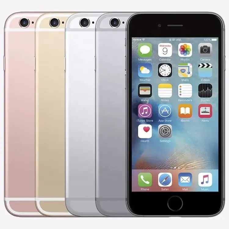โทรศัพท์มือถือขายดีใช้สำหรับ iPhone 6plus 5.5นิ้วระบบ OS ดั้งเดิม16G 32G 64G 128G