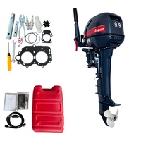 Bateau pneumatique portable avec moteur 2 temps de 9,9 CV, pour les trajets aquatiques de courte durée, accessoires complets et échantillons disponibles