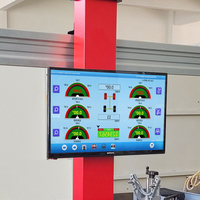 Xinjintuo 2025 équilibreur de roue populaire et changeur de pneus caméra hd ensemble complet voiture 3d machine d'alignement de roue combo à vendre