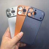 Film de protection populaire à changement instantané 17 pour iPhone 13 14 15 16 Pro Max, film adhésif intégré pour fenêtre large givré