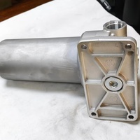   Ensemble de boîtier de filtre à huile moteur avec base pour CAT 323gc