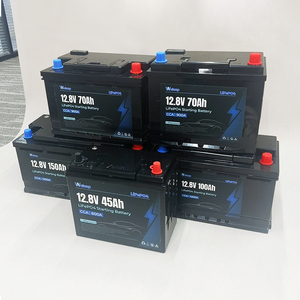 핫세일 12V 600CCA 800CCA 900CCA 저자체방전 스타터 배터리 (장기 보관용 스타트-스톱 배터리) - Product Image 1