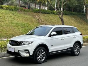 รถยนต์ Geely Boyue X สีขาว มือสอง SUV พวงมาลัยซ้าย เกียร์อัตโนมัติ ขับเคลื่อนล้อหน้า เครื่องยนต์เบนซิน 1.8T เทอร์โบ ปี 2021 2022 สำหรับส่งออก - Product Image 1