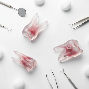 Modelo de Práctica de Conducto Radicular para Dientes de Leche con Raíces Transparentes, para Entrenamiento en Endodoncia - Product Image 3