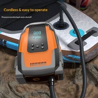 Outdoor Camping Car Inflatable Pump Paddle Board Tent Kayak SUP Portable Electric Wireless High Pressure Double Inflator