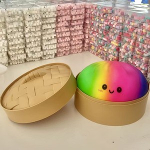 Jouet anti-stress souple en forme de boulette de pâte simulée, extra large de 25 cm, à remplir de farine - Product Image 3