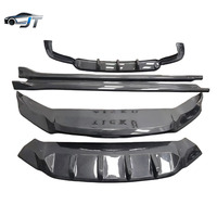 Accessoires de décoration en fibre de carbone pour Maserati Grecale M : Lame avant, jupes latérales, lame arrière, aileron supérieur et kit de carrosserie compact