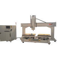 Machine à sculpter le bois CNC avec 4 Axes pour la fabrication de chaises en contreplaqué, 4 ou 5 Axes