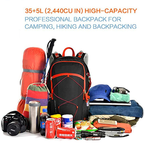 Mochilas <span class=keywords><strong>de</strong></span> montaña para senderismo, <span class=keywords><strong>Mochila</strong></span> resistente al agua para viajes al aire libre, <span class=keywords><strong>Camping</strong></span>, deportes, senderismo - Product Image 6