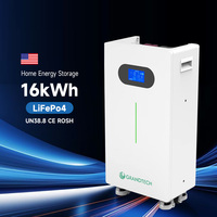 Batterie solaire résidentielle flexible de 10 kWh à 20 kWh avec moniteur Bluetooth 16 kWh 314 Ah, écran LCD et compatible avec les onduleurs hybrides