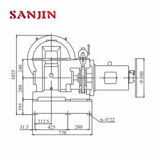 TORINDRIVE लिफ्ट गियर कर्षण मशीन YJ240B - Product Image 5