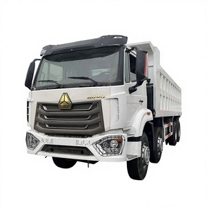 รถดัมพ์มือสองสำหรับงานหนัก 8*4 12 ล้อ 380 แรงม้า 400 แรงม้า Sinotruk HOWO NX รถบรรทุกเทท้าย รถดัมพ์ ขาย - Product Image 1