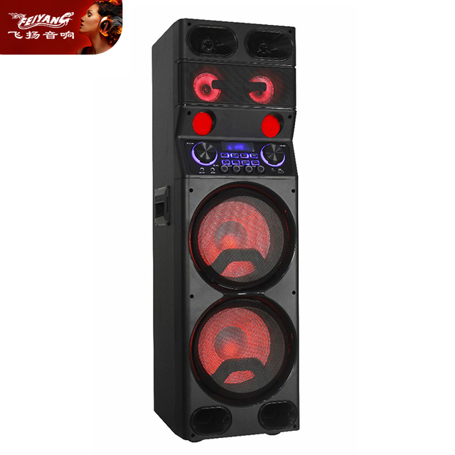 Hifi Home Karaoke KTV Floor Standing Wood Dual 10 Inch CONCERT Bt COLUMN TWS Loud MOBILE PA Power Theater Speaker Audio System