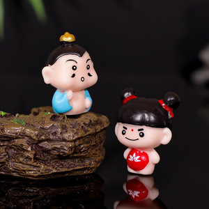ของตกแต่งรถยนต์ซุนหงอคง สไตล์จีน รูปปั้นจิ๋ว ไมโครแลนด์สเคป น่ารัก ทำจากเรซิ่น ของตกแต่งรถยนต์ใหม่ ของขวัญ นิทานการเดินทางตะวันตก - Product Image 2