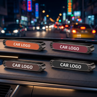Diffuseur d'arômes magnétique rechargeable pour grille d'aération de voiture, en alliage, pour intérieur automobile