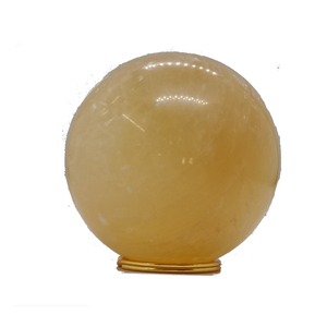 Natural Orange Honey Calcite Crystal Ball Polished Healing <b>Stone</b> Sphere for Energy Decor & Meditation-Love & Feng Shui Style - Product Image 2