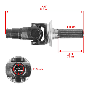 Roulement d'arbre d'entraînement d'essieu arrière pour Kawasaki Mule 2001-2008 3000 3010 4000 OE: 4010-39158 Nouveau stock - Product Image 3