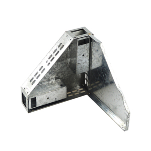 Bẫy chuột thép mạ kẽm chuyên nghiệp, nắp chắc chắn, kim loại, diệt côn trùng, hộp tam giác, bắt chuột nhân đạo, không gây chết chuột - Product Image 2