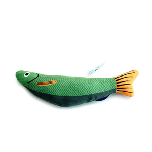 Juguetes masticables de algodón Premium para gatos Juguete de peluche suave para mascotas para jugar y masticar chirrido con estilo de pez <span class=keywords><strong>catnip</strong></span> - Product Image 4