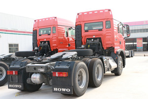 Howo Heavy Duty 6X4 Tractor Trucks 460hp Weichai Engine Lhd /Rhd Diesel Container Trailer Truck Head - Product Image 3