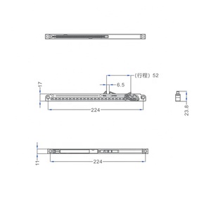 Fermaporta Interno con Meccanismo di Chiusura Morbida, Ammortizzatore Idraulico <span class=keywords><strong>per</strong></span> <span class=keywords><strong>Porte</strong></span> Scorrevoli di Alta Qualità - Product Image 6