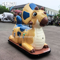 Divertido y emocionante paseo interactivo de dinosaurios animatrónicos para parques de atracciones Guarderías Centros comerciales Aeropuertos-Estructura interior de metal