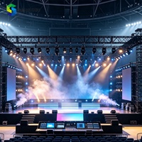 Fabricante Profesional de Estructuras de Aluminio para Iluminación de Escenarios, Estructuras de Techo para DJ, para Conciertos al Aire Libre