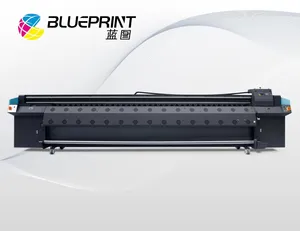 Nova fábrica atacado grande formato 5m impressora vinil solvente