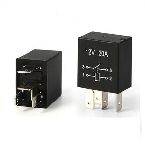 Автомобильное реле 30 А, 12 В/24 В, 4 контакта/5 контактов, автомобильное реле/автомобильное реле для автомобиля, мотоцикла, лодки, автомобиля, транспортного средства - Product Image 2