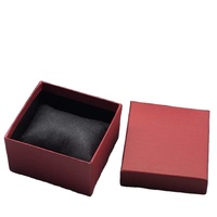 Boîte à montre rigide personnalisée avec couvercle rabattable, boîte de luxe en papier pour emballage de montre avec insert en éponge pour le rangement de montres-bracelets et les cadeaux