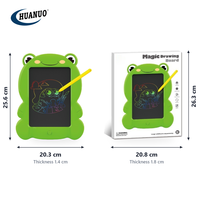 Tablette d'écriture LCD magique pour enfants, motifs animaux, jouet éducatif de voyage pour tout-petits, cadeau éducatif, vente en gros