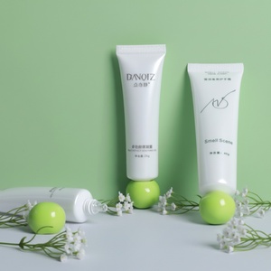 New Arrival Custom Printed Empty Screw Cap Unique Small White <b>Plastic</b> <b>Tube</b> Cosmetic Packaging for Skin Care Cream Face Masks - Product Image 5